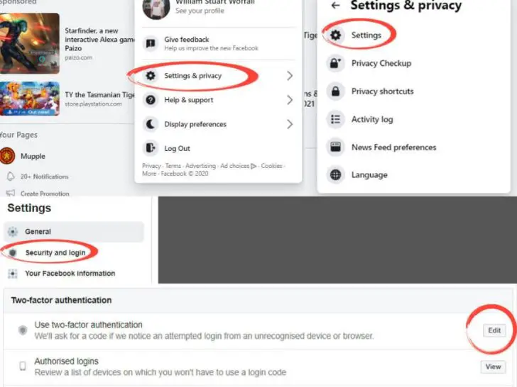 How do I password protect my Facebook app?