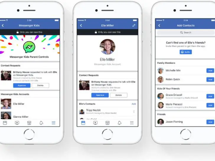 What is the new Facebook app for kids?