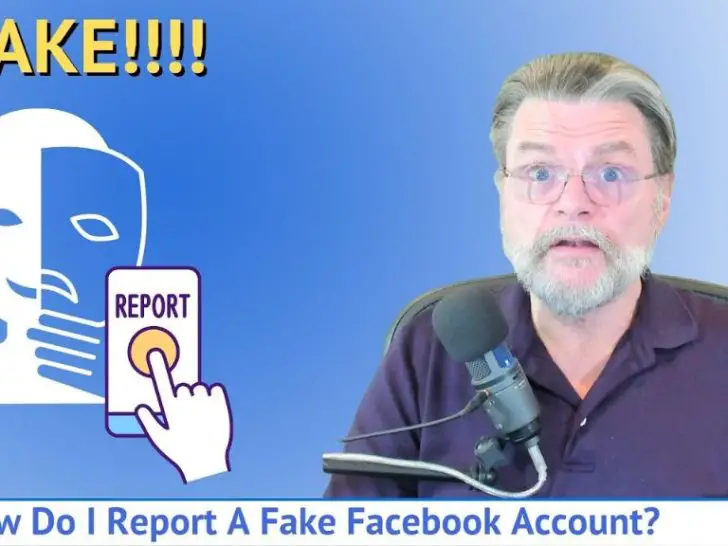 Does reporting a fake Facebook account delete it?