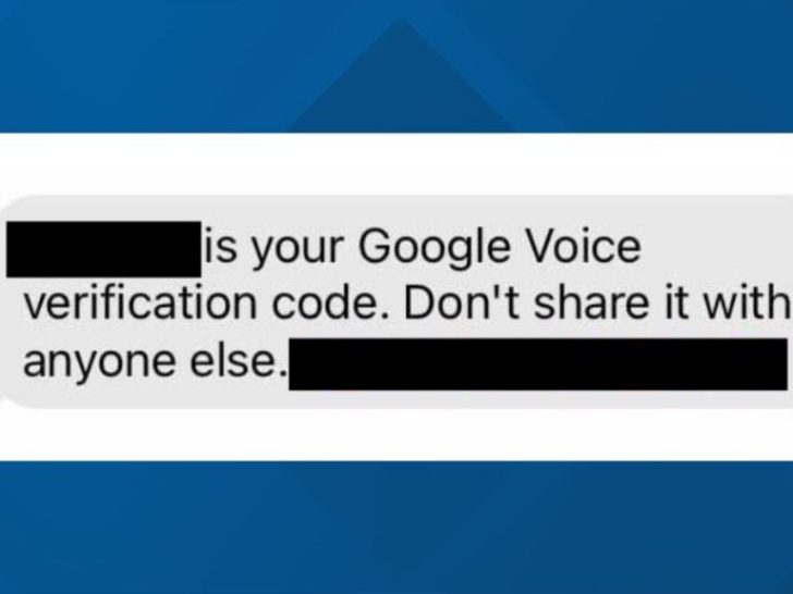 Why do people send Google Voice codes on Facebook marketplace?