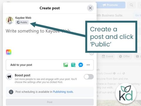 How do I limit visibility on Facebook posts?