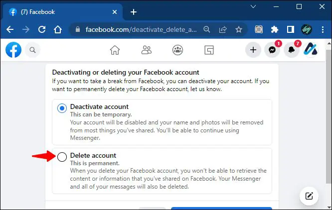 Is it possible to delete a Facebook account you no longer have access to