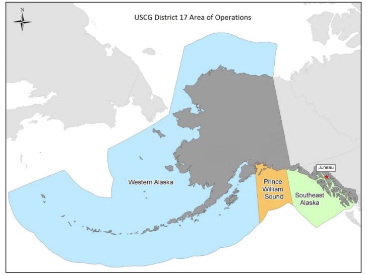 How many Coast Guard are in Alaska?