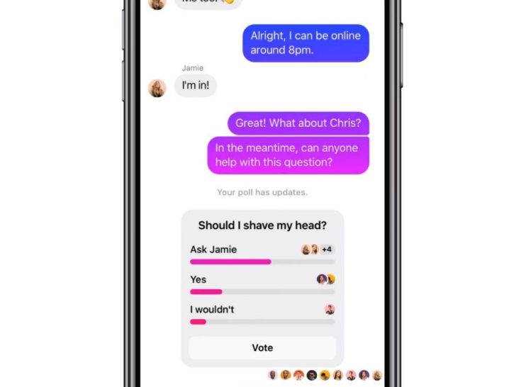 Has Messenger removed polls?