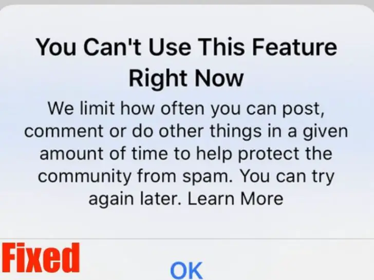 Why does Facebook say we limit how often?