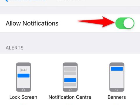 How do I get my notifications back on Facebook?