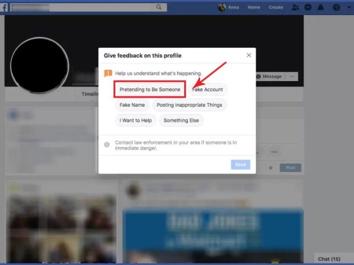 What to do if someone is pretending to be you on Facebook Messenger?