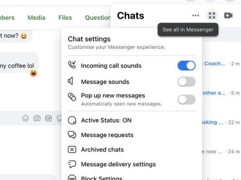 Why does Facebook chat keep popping up?