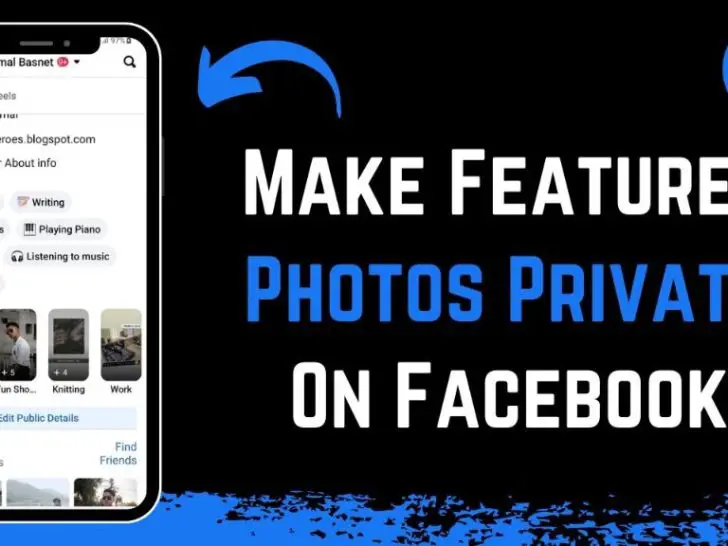 Can I private my featured collection on Facebook?