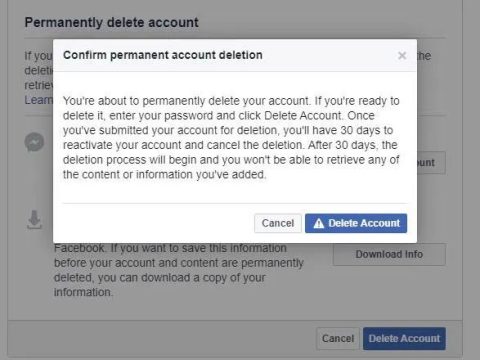 How to delete Facebook account immediately without waiting 14 days?