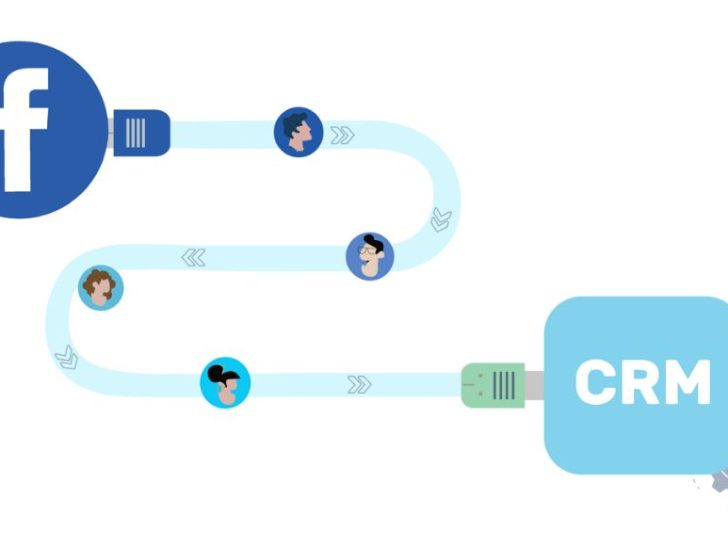 What CRM connects with Facebook?