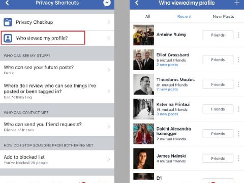 Can you see who recently viewed your Facebook profile?
