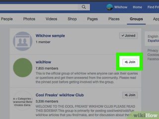 Can a group join a group on Facebook?