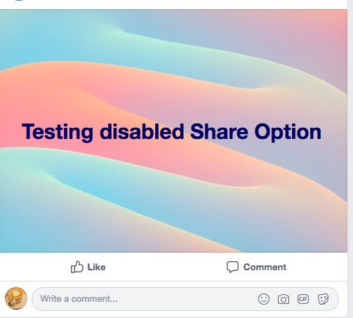 Why is my Facebook saying send instead of share