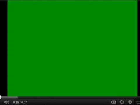 Why do videos turn green on Facebook?