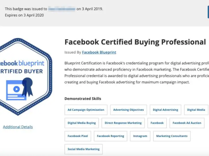 Is Facebook Blueprint certification free?