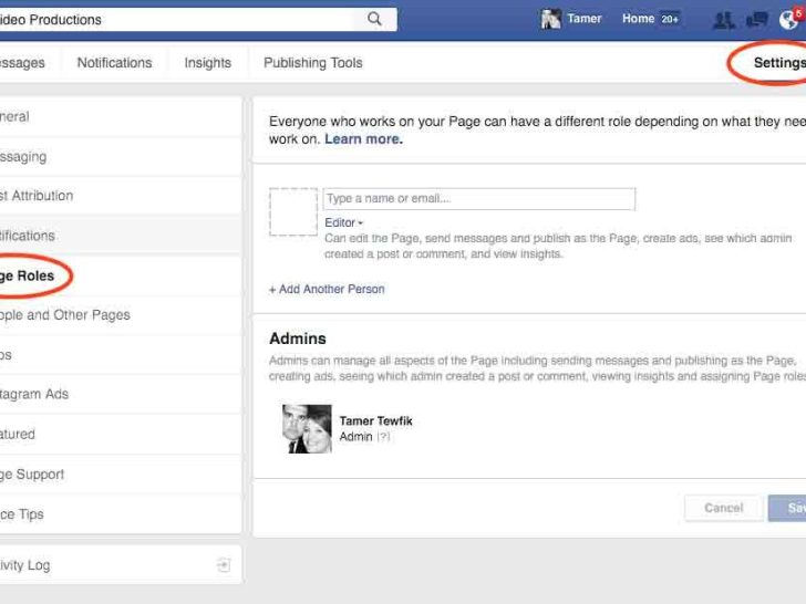 Can you be an editor on a Facebook page without an account?