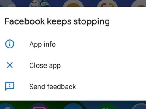 Why does FB Lite keeps stopping?