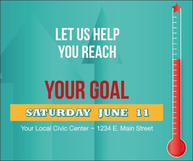 How do I add a fundraising thermometer to my Facebook page