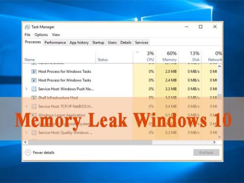 What is memory leak and how do you fix it?