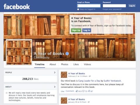 Does Facebook have a book club?