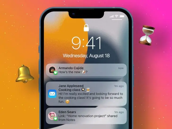 How do I fix delayed notifications on my iPhone?