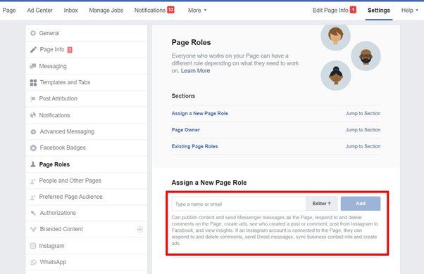 Can 2 people manage a Facebook page