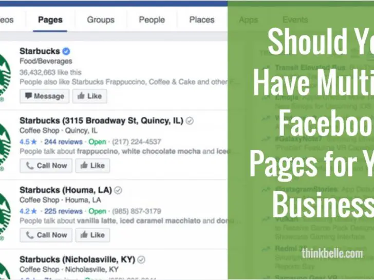 How many business pages can I have on Facebook?