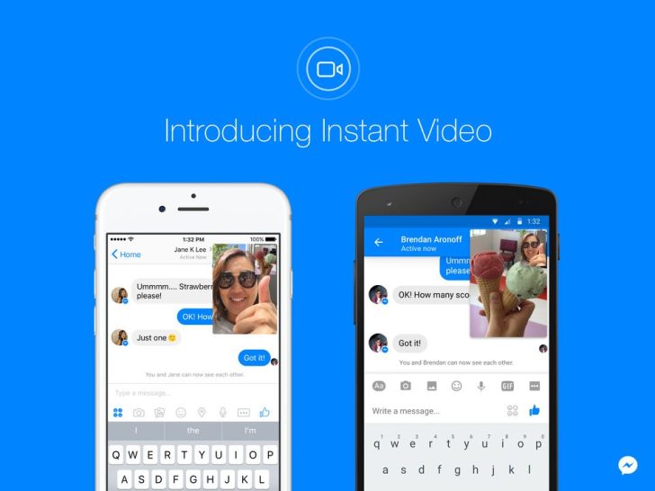 What does it mean when the video icon on Messenger is pulsing?