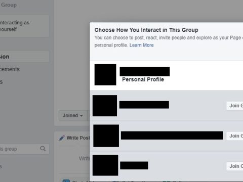 Can Facebook pages interact with groups?