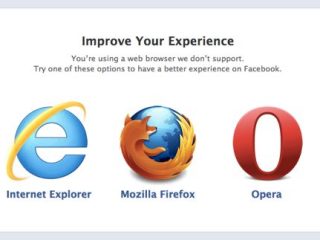 Why does Facebook say my browser is not supported?