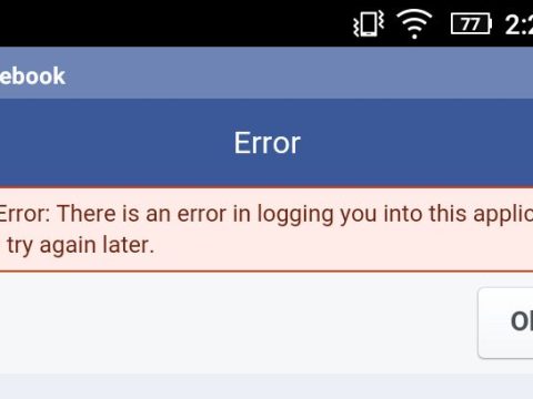 Why does Facebook fail to log in?