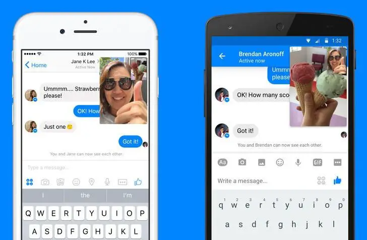 How do you use Facebook video Messenger