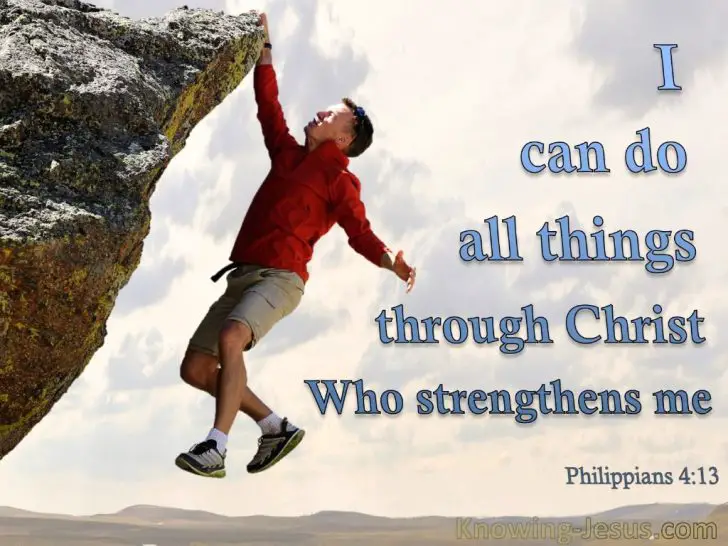 What is Philippians 4 13?