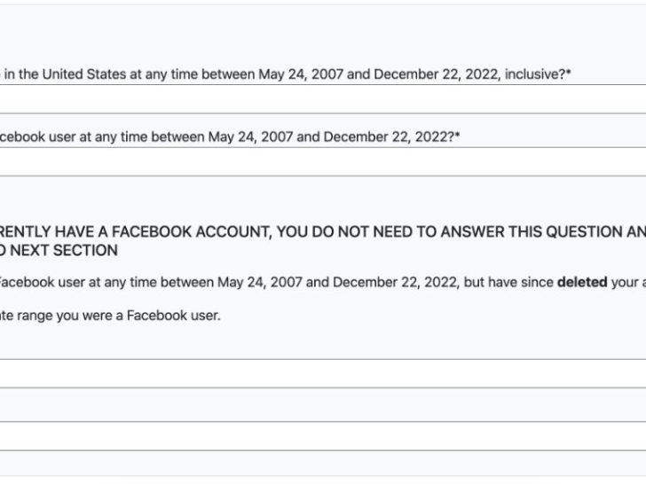 How much is the Facebook settlement claim payout per person?