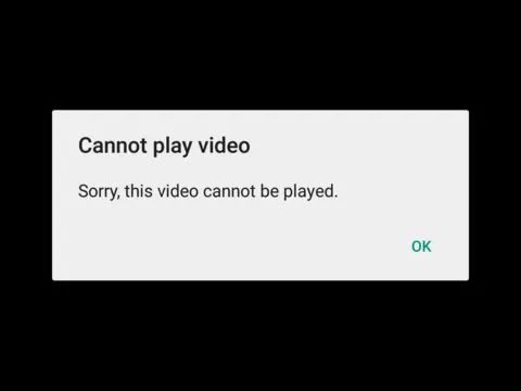 Why won’t my video open?