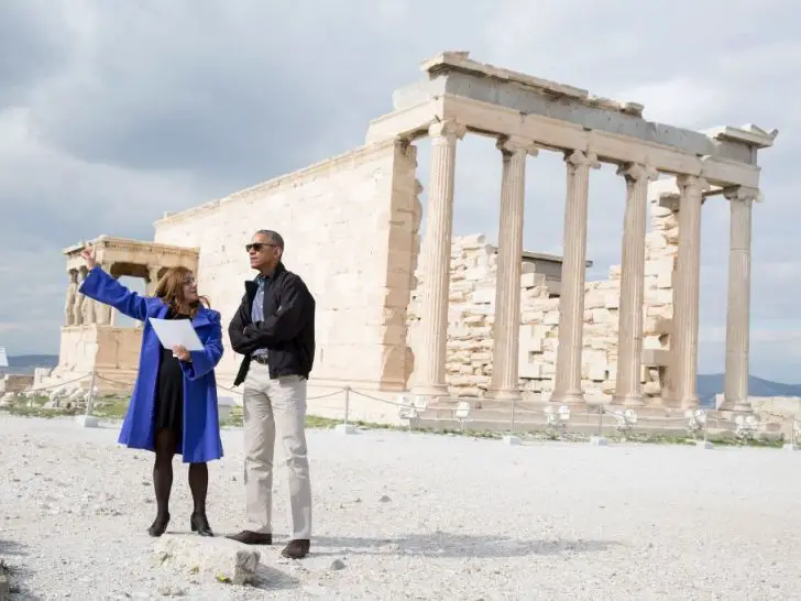 Why is Obama in Greece?