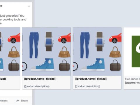 What are the 5 types of Facebook ads?