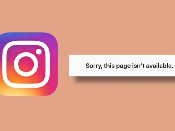 How do I fix this page isn’t available right now on Instagram?