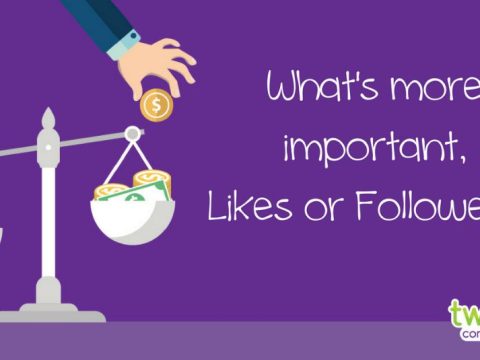 Is it better to have likes or followers?