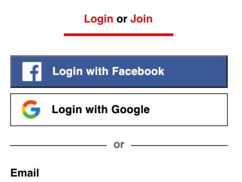 How do I log into Facebook with Google?