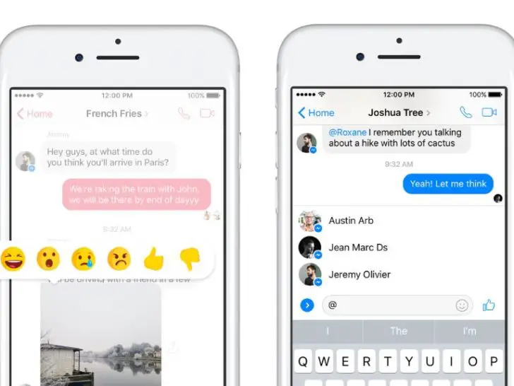 Do you get a notification when someone reacts to your message on Messenger?