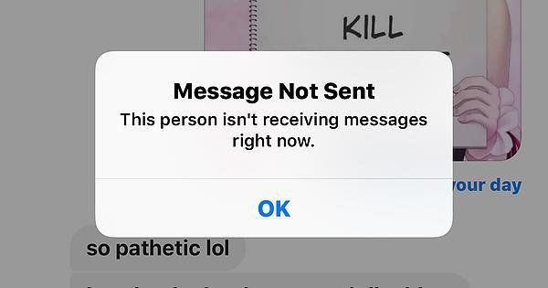 Why can t i send a message on Facebook even though they didn t block me