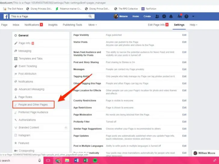 How to ban someones Facebook account?