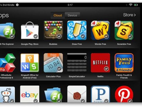 How do I add apps to my Kindle Fire home screen?