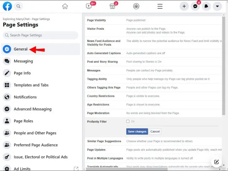 How do I turn off comment filtering on Facebook?