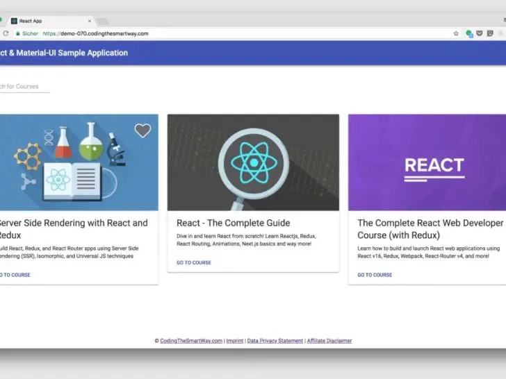 Can you use Material Design with React?