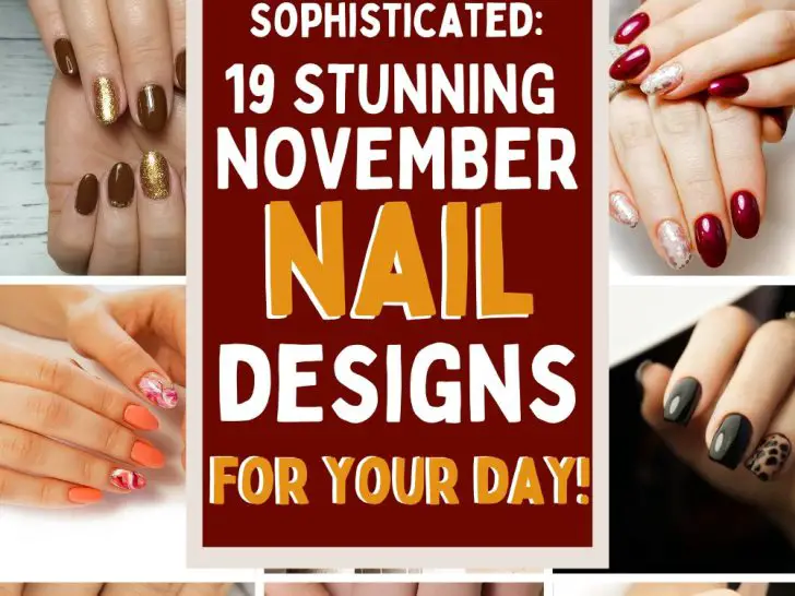 19 Cute November Nail Designs For Fall Weddings