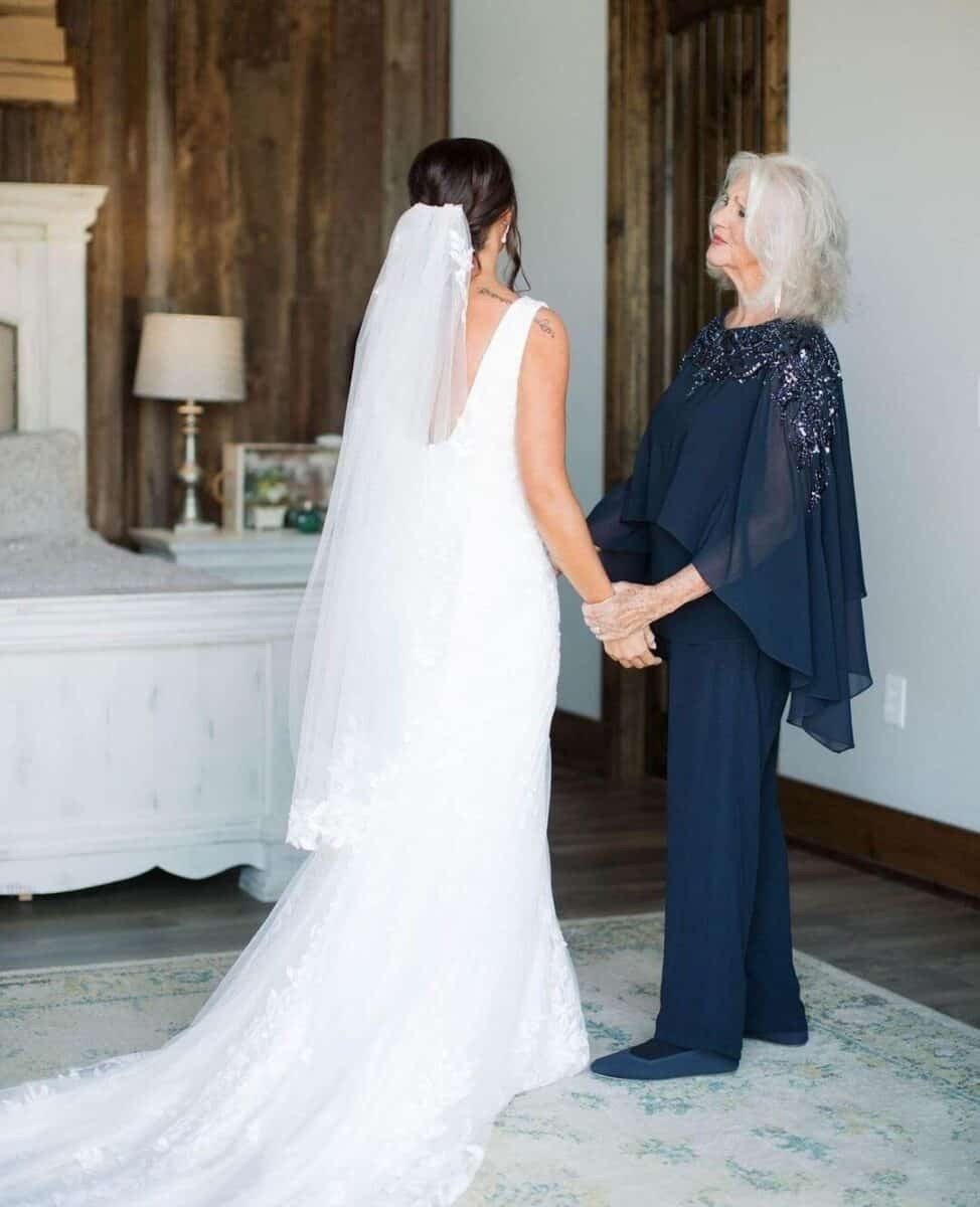 Styling a trouser suit as the mother of the bride or groom