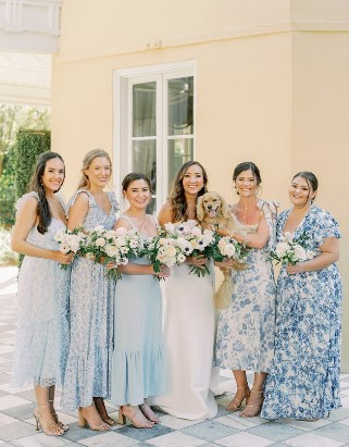 Spring bridesmaid styles